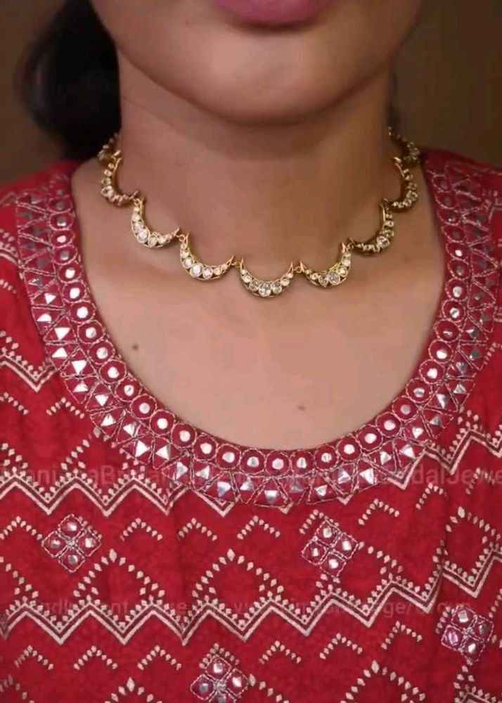 Half Moon Gold Alike Chain