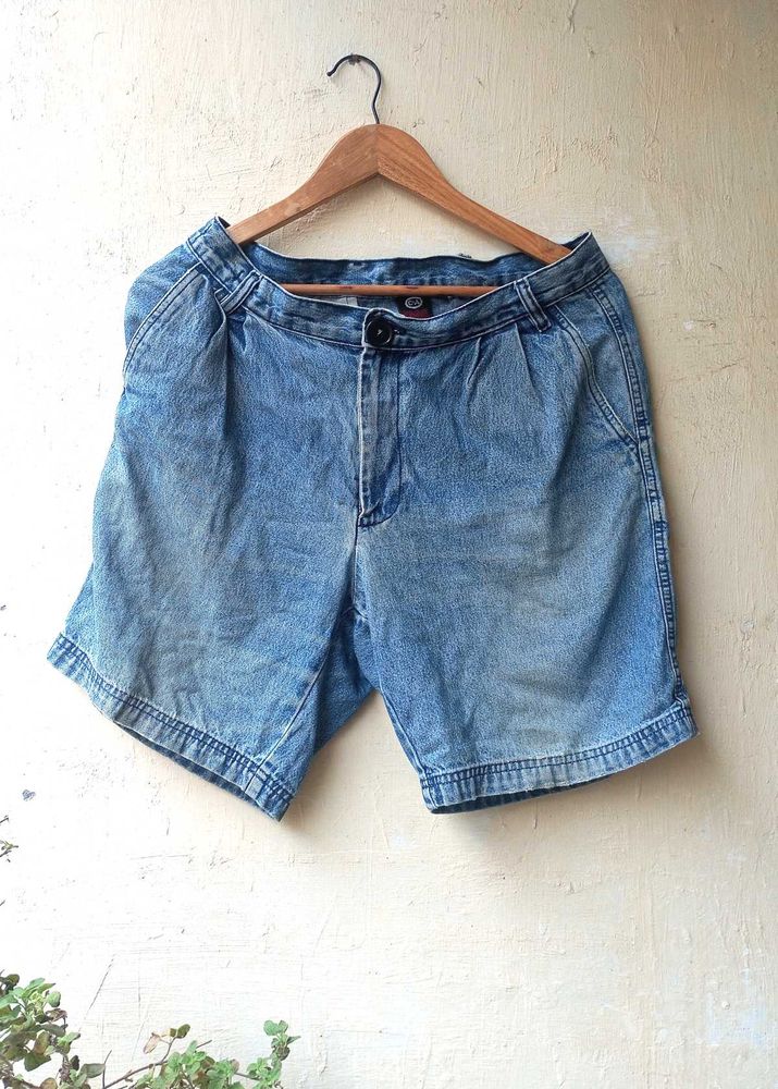 Casual Blue Denim Shorts (Women)