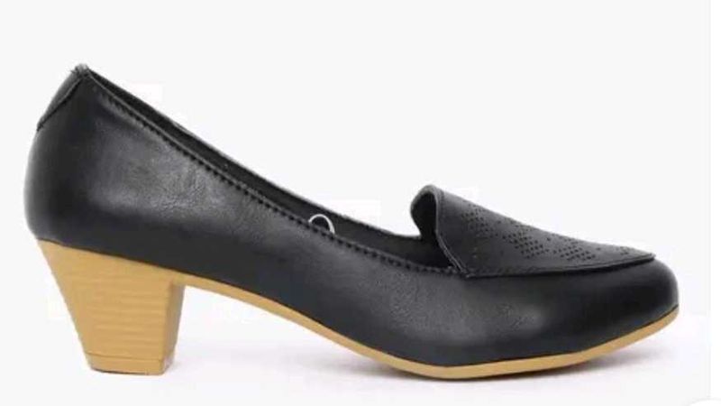 Branded Heeled Pumps