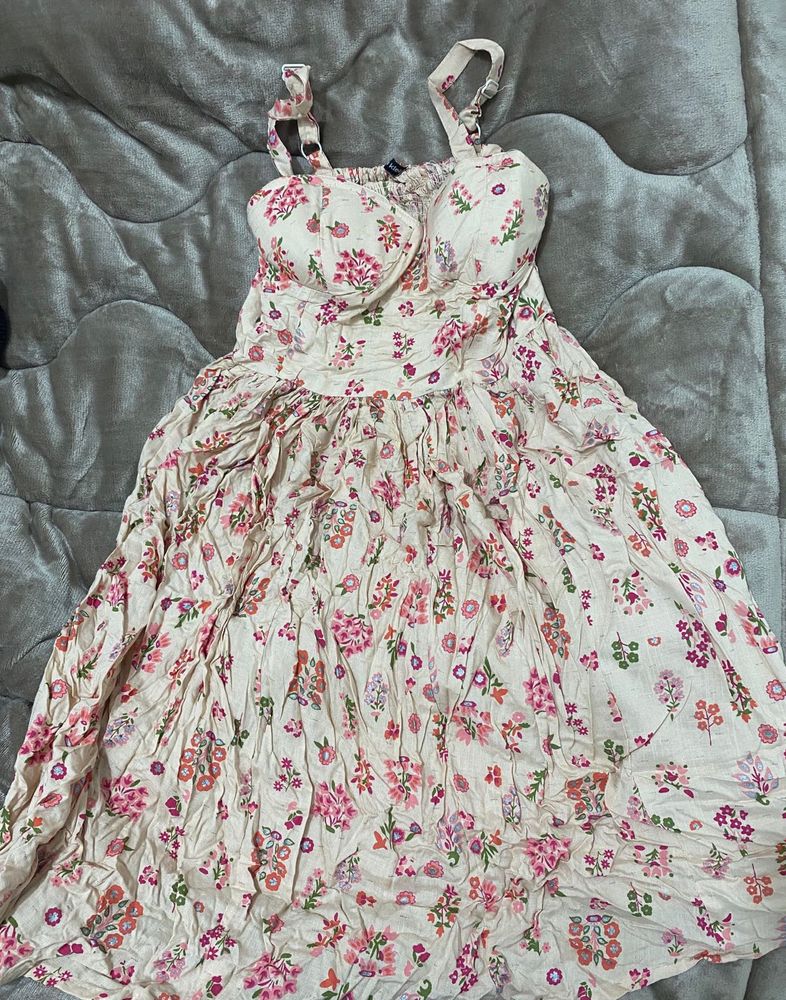 Floral Corset-Style Sundress