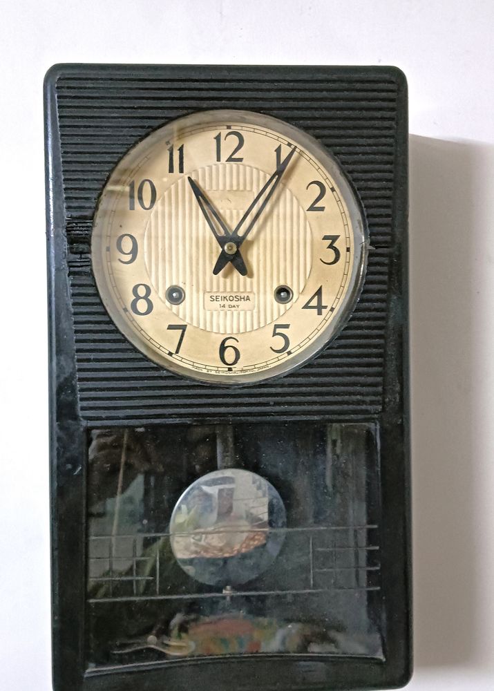 Antique Seikosha Wall Clock.