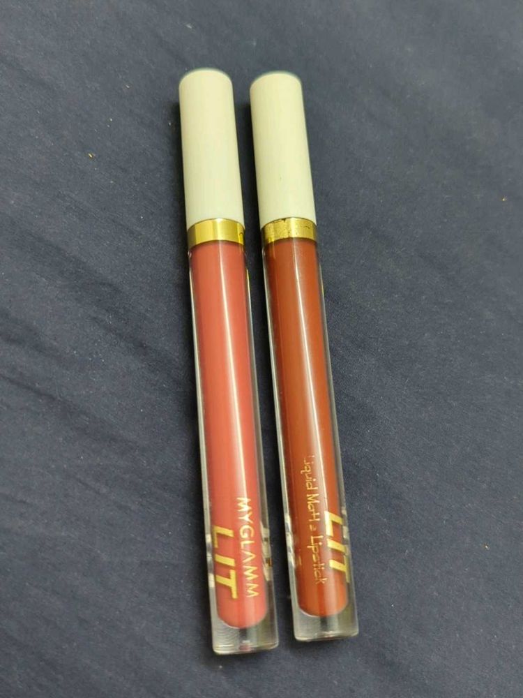 Combo Of Myglamm LIT Lquid Matte Lipsticks