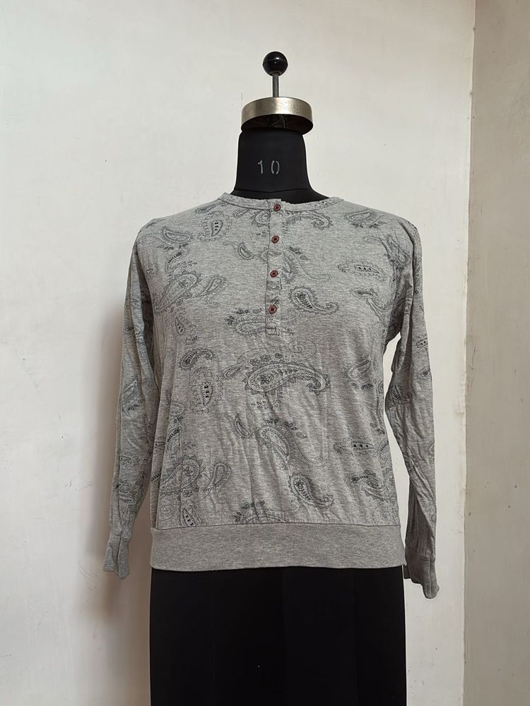 Paisley Print T-Shirt