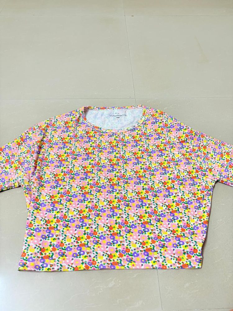Floral Print Tee