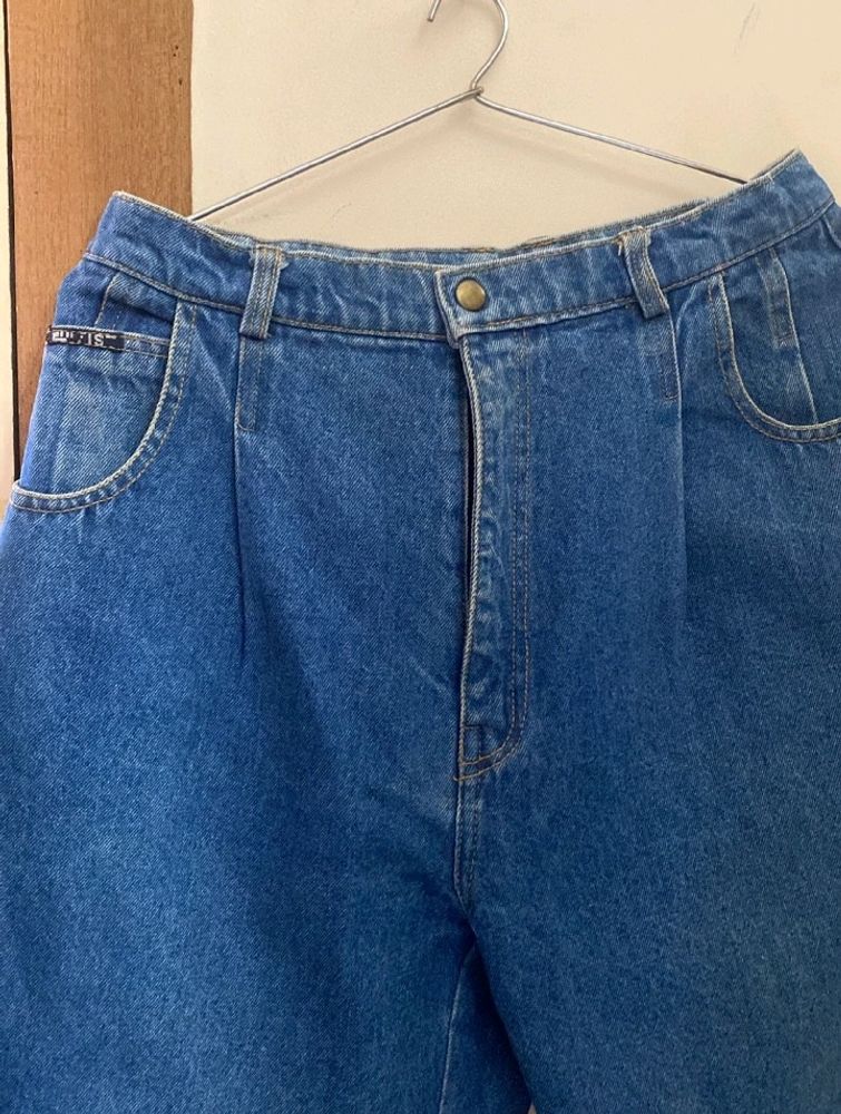 Blue Boyfriend Jeans