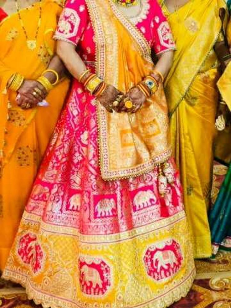 Silk Lehenga  High Flare