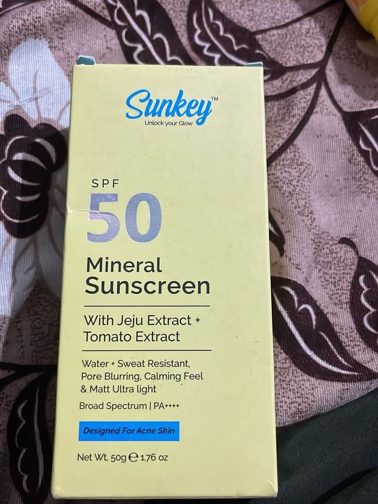 Sunkey SPF 50 Mineral Sunscreen