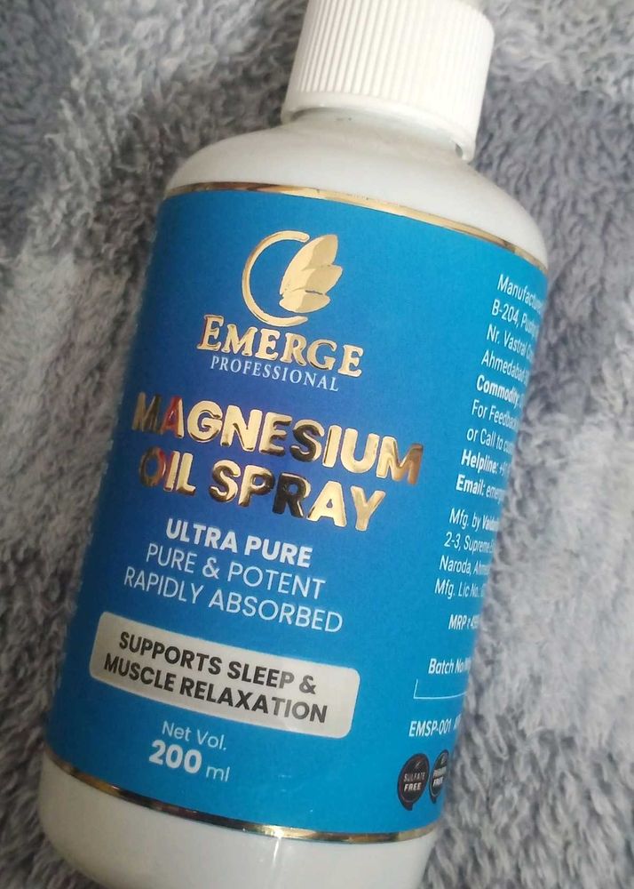 Emerge Magnesium Oil Spray
