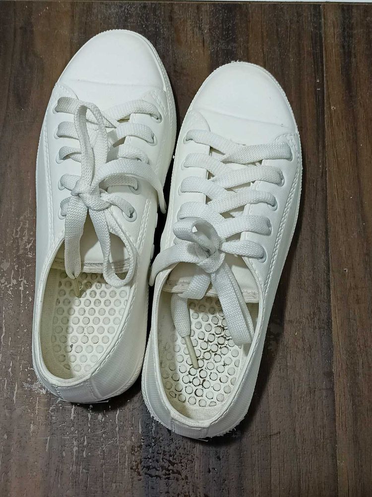 White Casual Shoes
