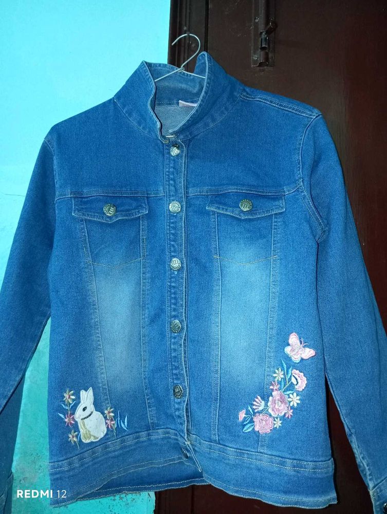 Crop Denim Jacket