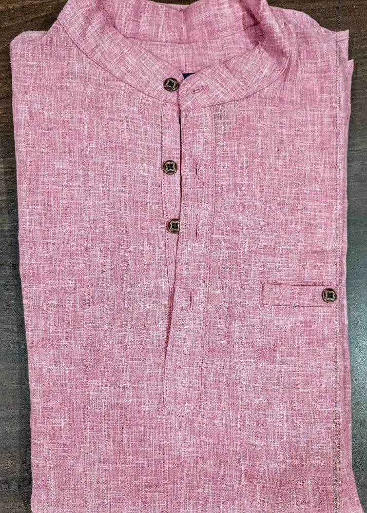 Men&#39;s Pink Kurta