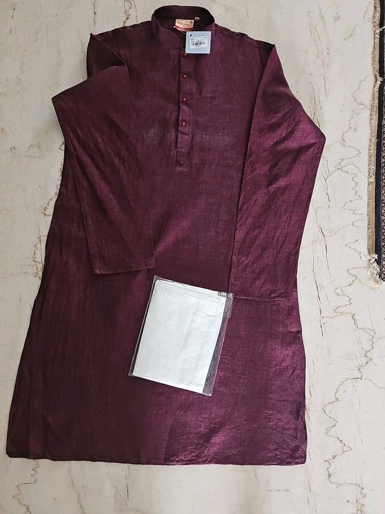 Maroon Kurta Set