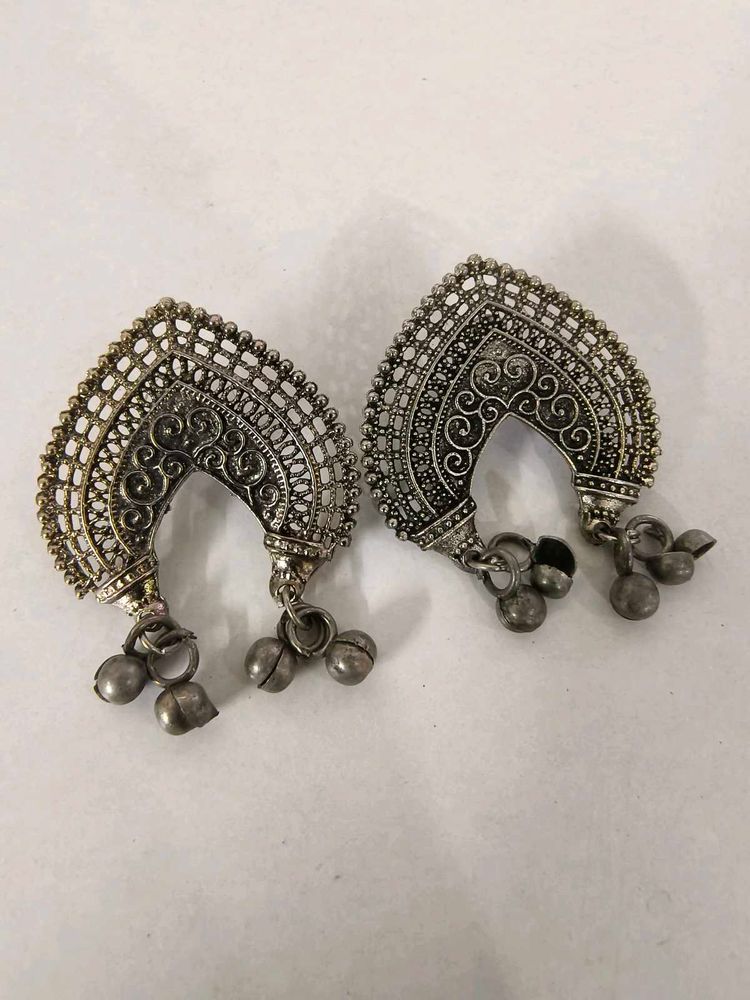 Oxidized Earrings