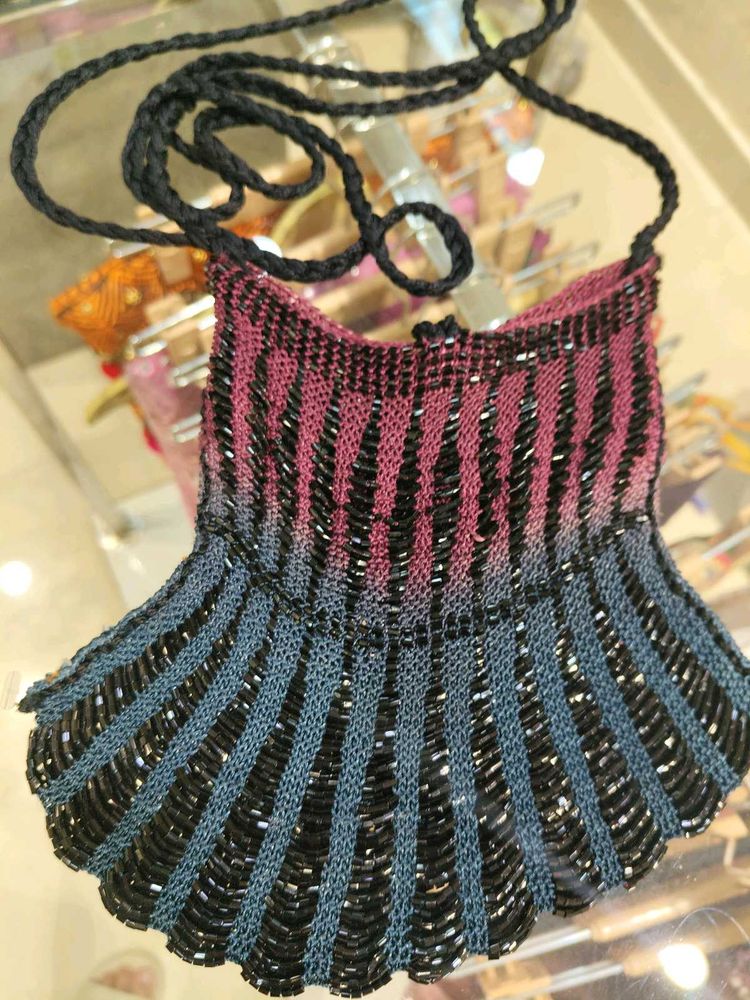Beautiful Beaded Sling Bag