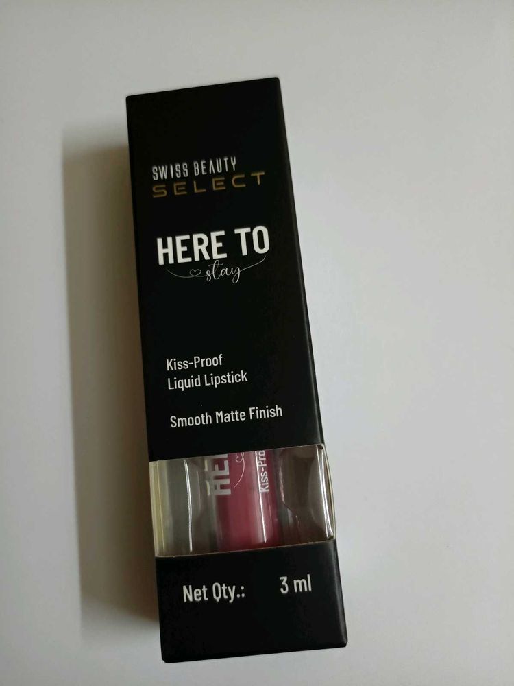 Swiss Beauty Here To Stay Liquid Matte Lipstick