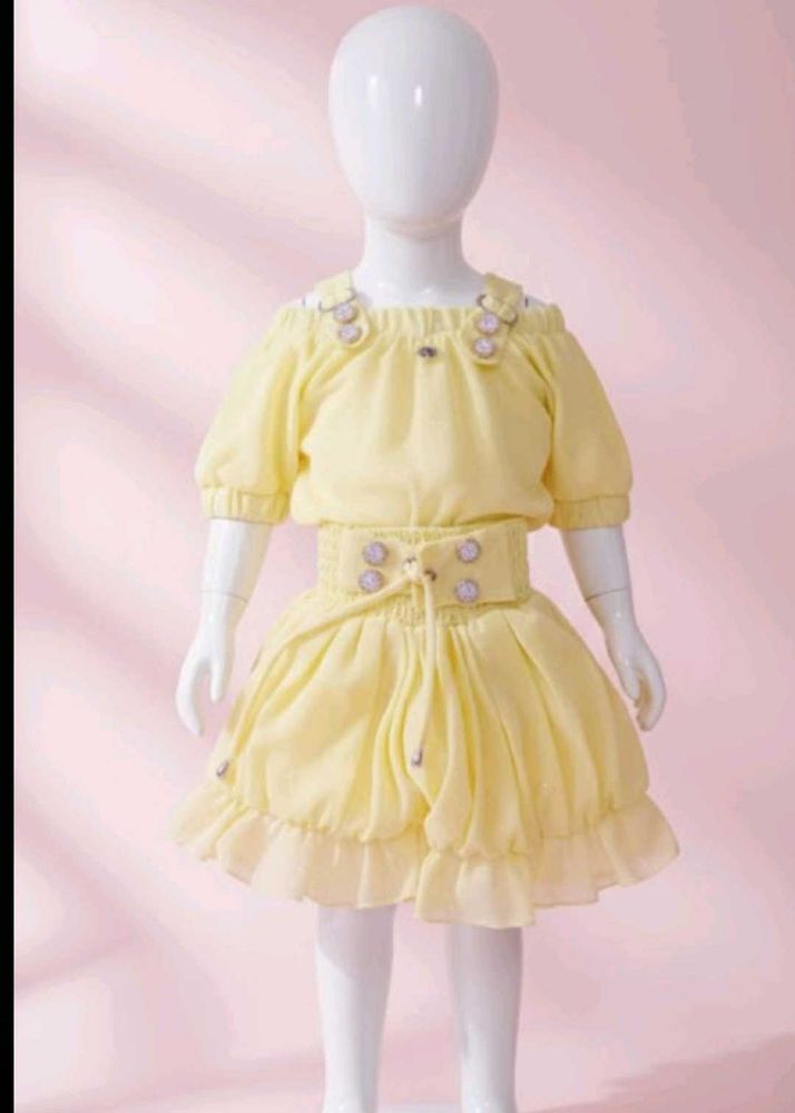 Yellow Indowestern