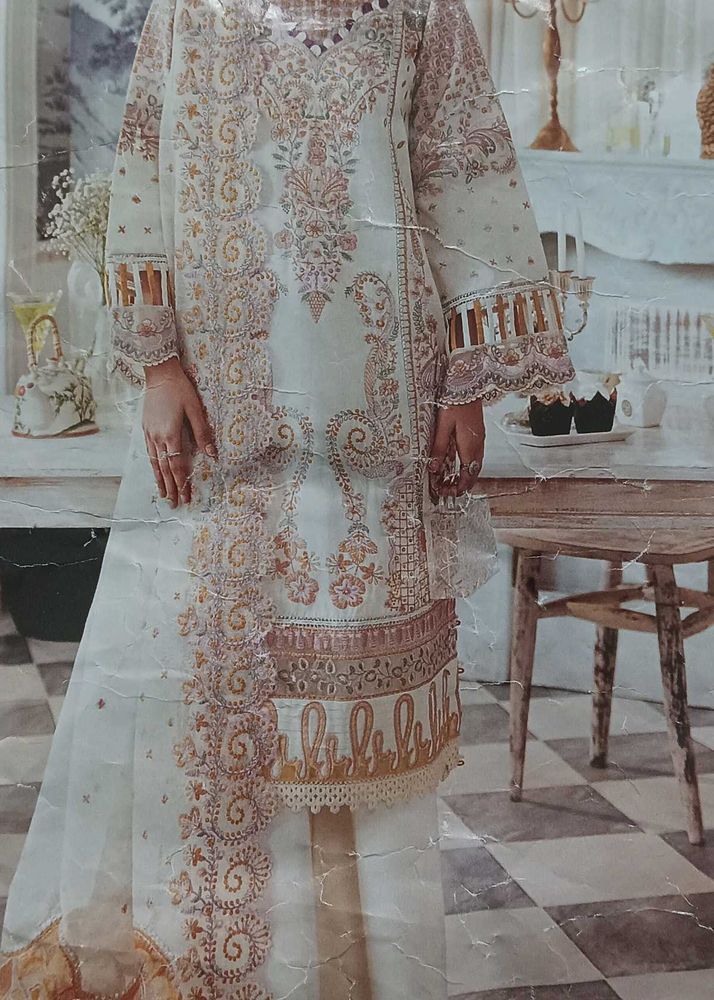 Elegant Pakistani Unstiched Dress