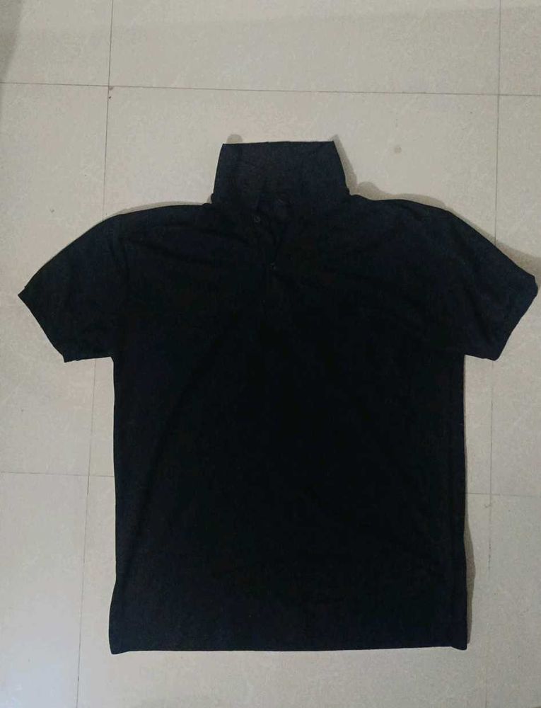 Black Polo Shirt - Classic Style