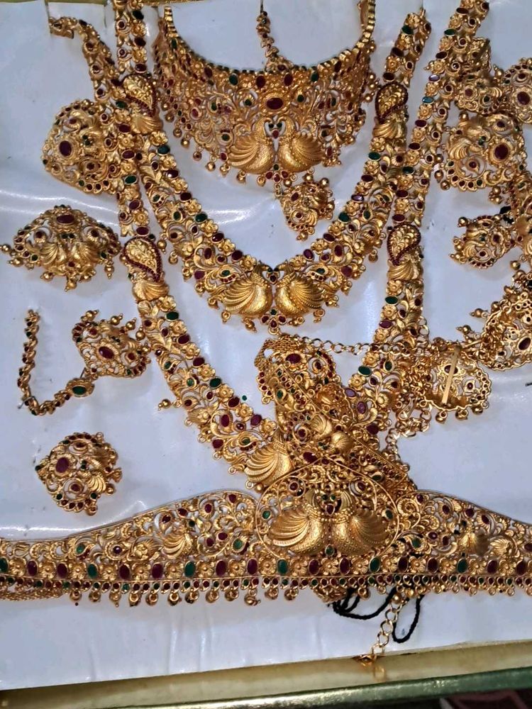 Bridal Gold Plated Jewelry Set
