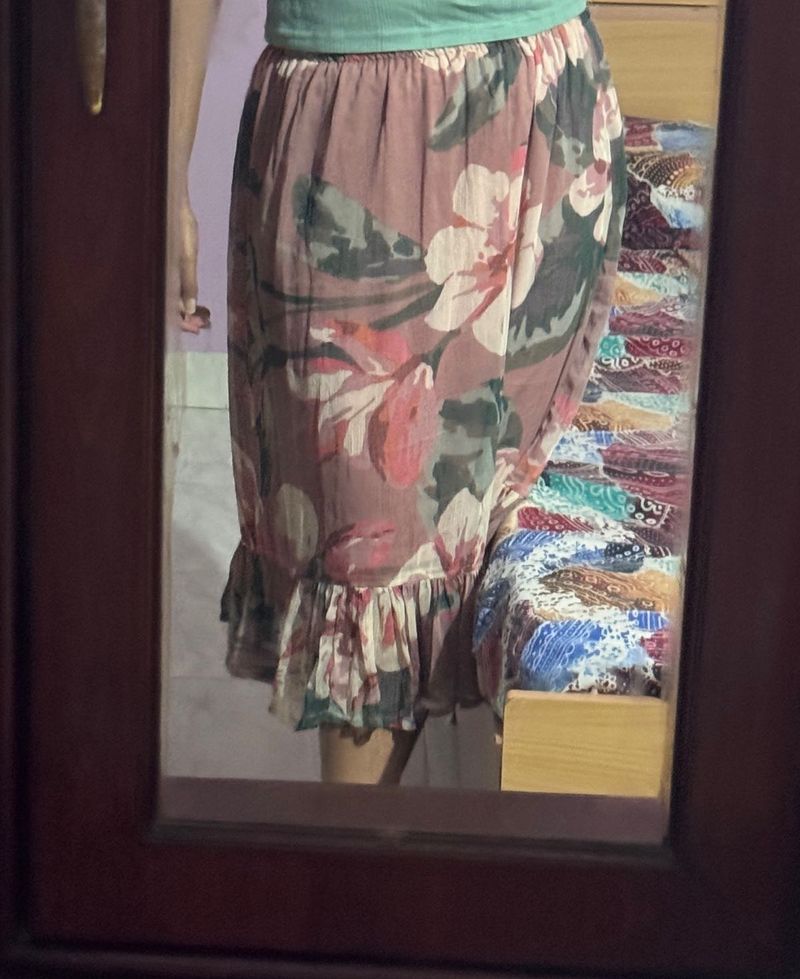 Floral Skirt…