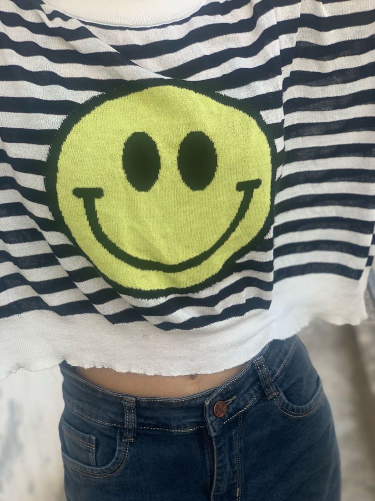 Y2k Style Oversized Croptop