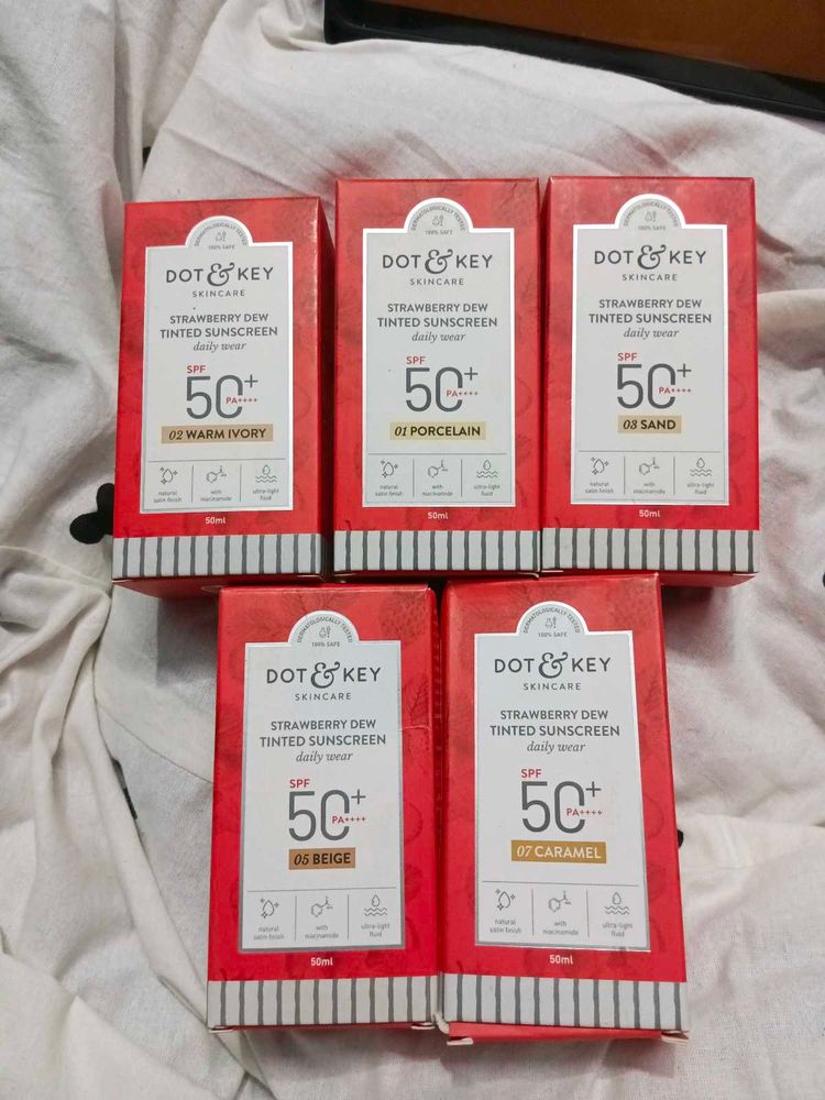 (Choose Any 1) Dot &amp; Key Tinted Sunscreen SPF 50+