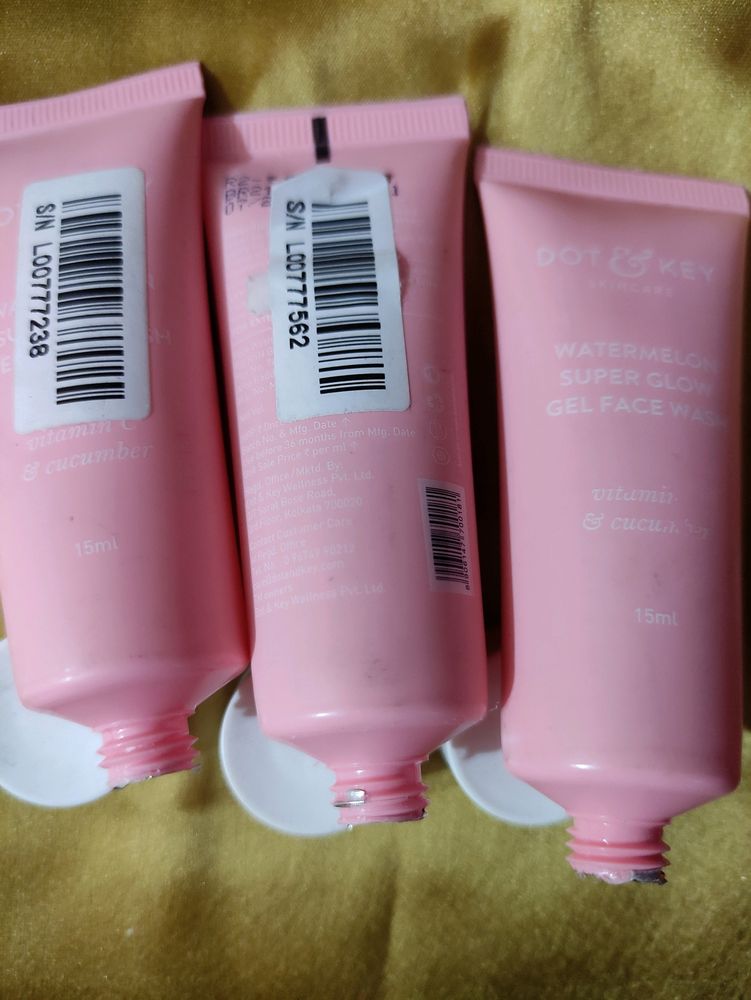Combo Of 3face Wash 15ml Each