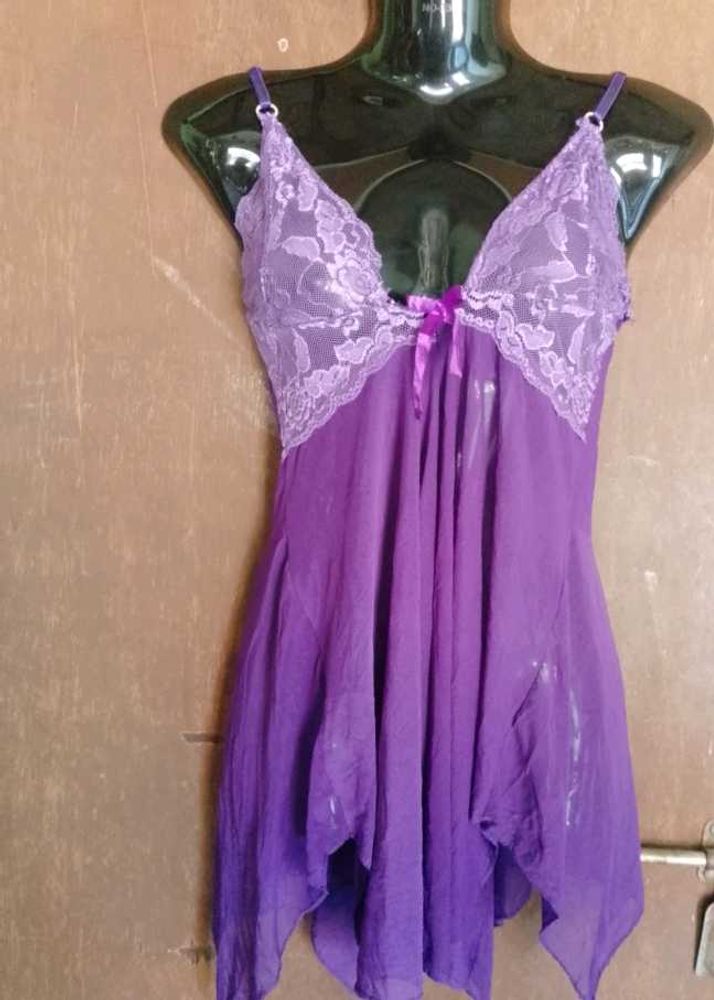 Purple Lace Lingerie