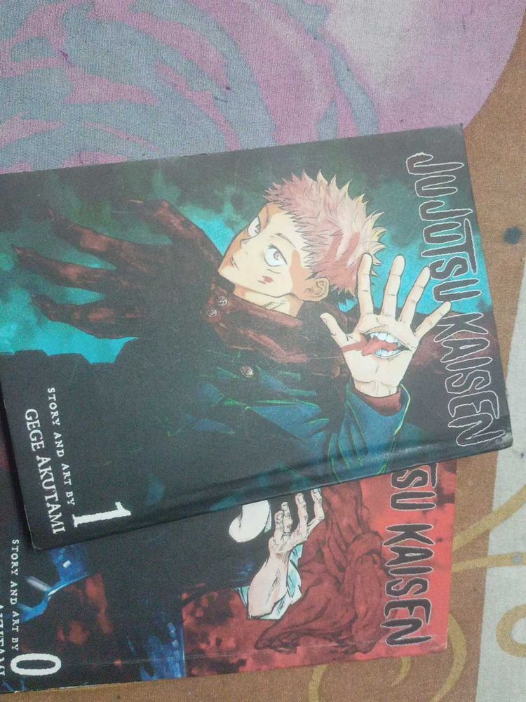 Jujutsu Kaisen Manga volume 1 and 2