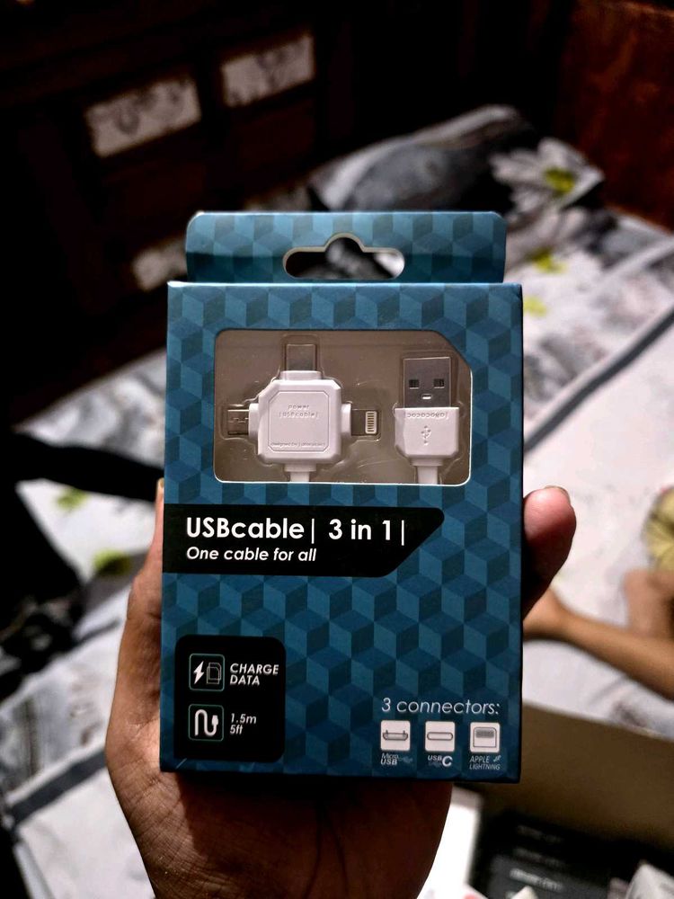 3 In 1 Usb Cable I Have 50 Piece