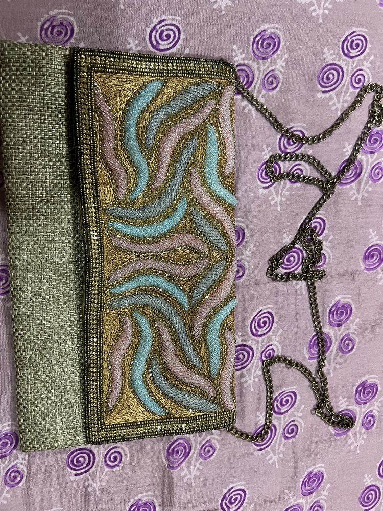 Jute N Motti Purse