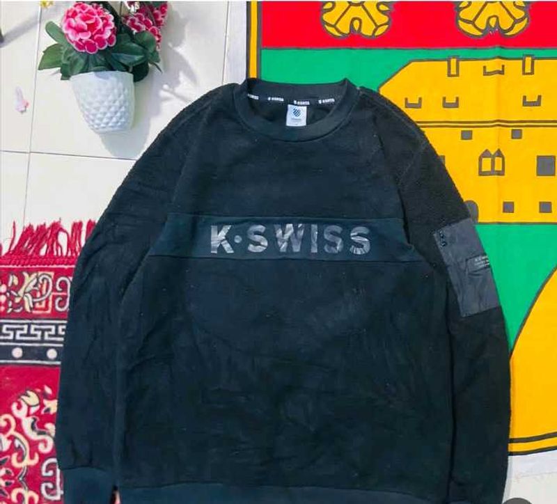 K-Swiss Black Sweatshirt