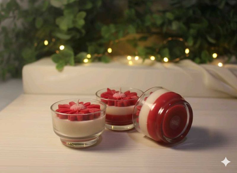 Scented Flower Candles
