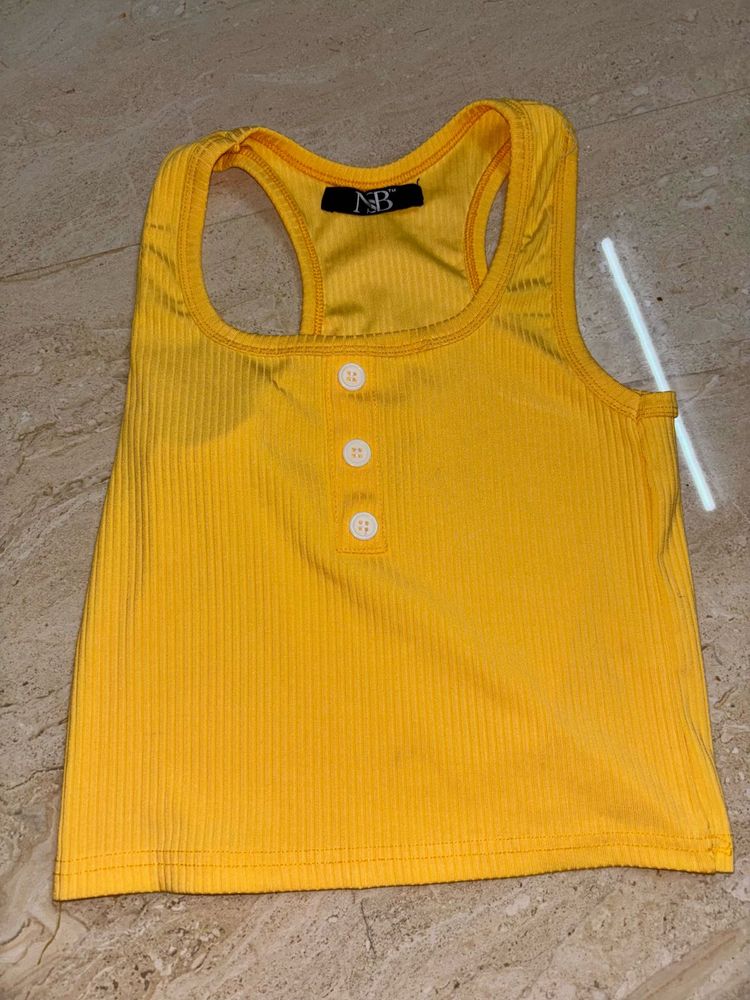 Yellow Tank Top
