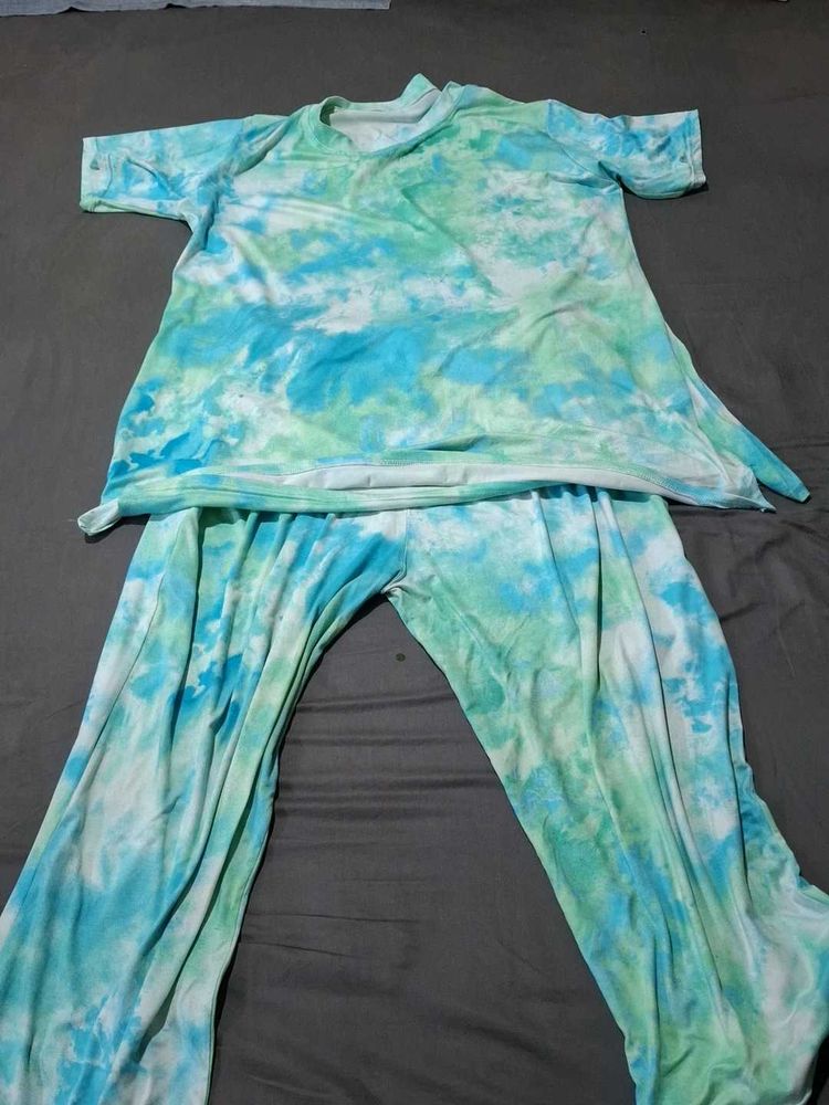 Tie-Dye Pajama Set