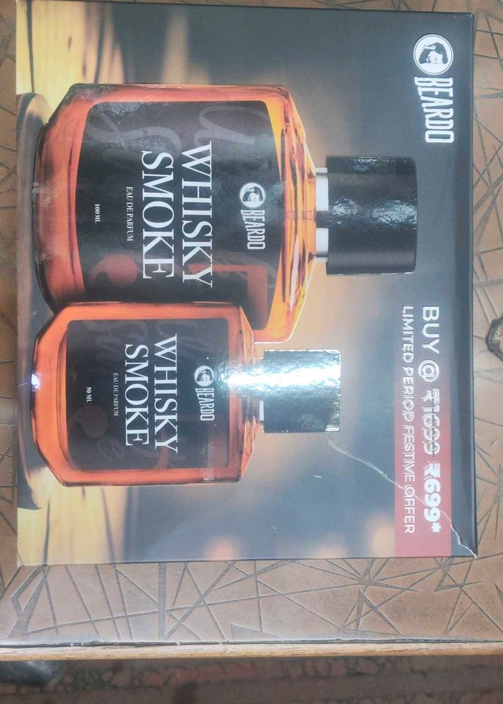 Beardo Whisky Smoke Perfume Set