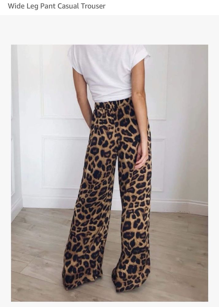 Leopard Print Pants 👖
