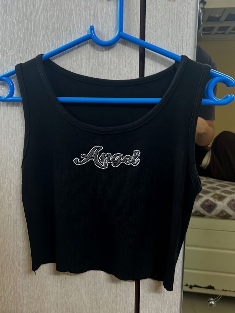 URBANIC Angel Crop Top