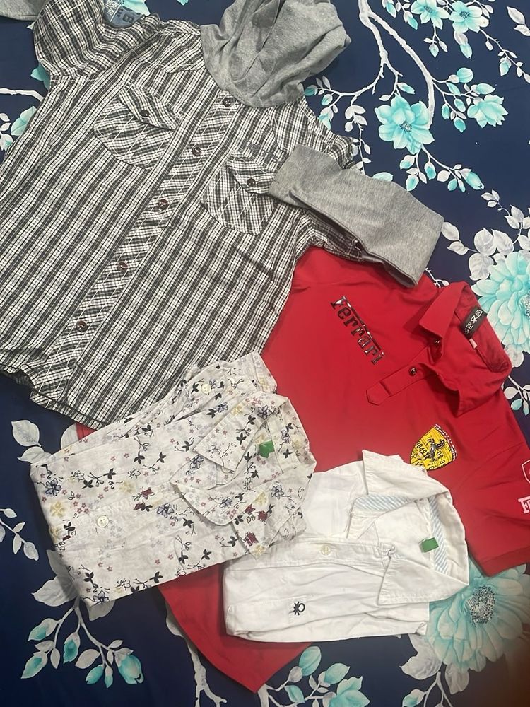 Boys Tshirt &amp; shirt