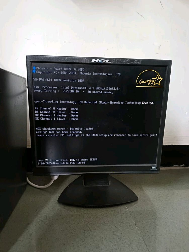 HCL LCD 17 INCH MONITOR