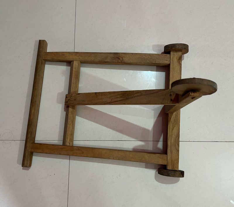 Traditional Wooden Baby Walker – Handcrafted &amp; Dur