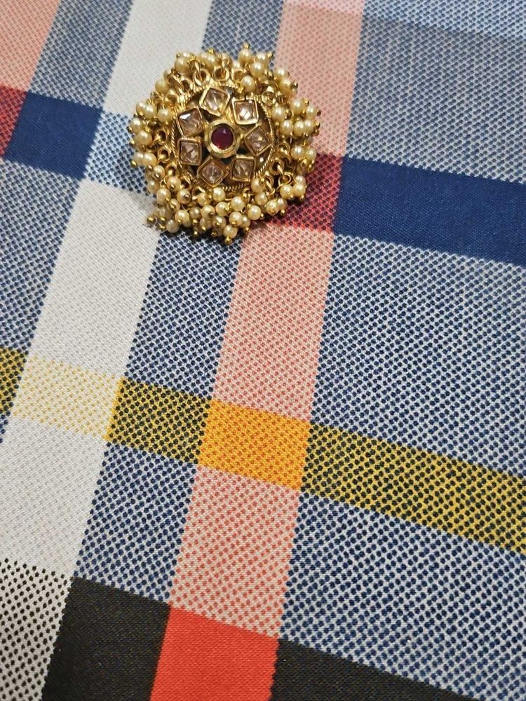 Pearl &amp; Stone Ring