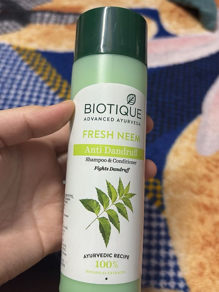 Biotique Fresh Neem Shampoo