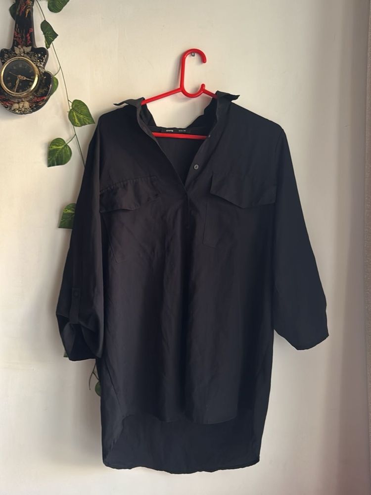 Black Buttoned Down Shirt