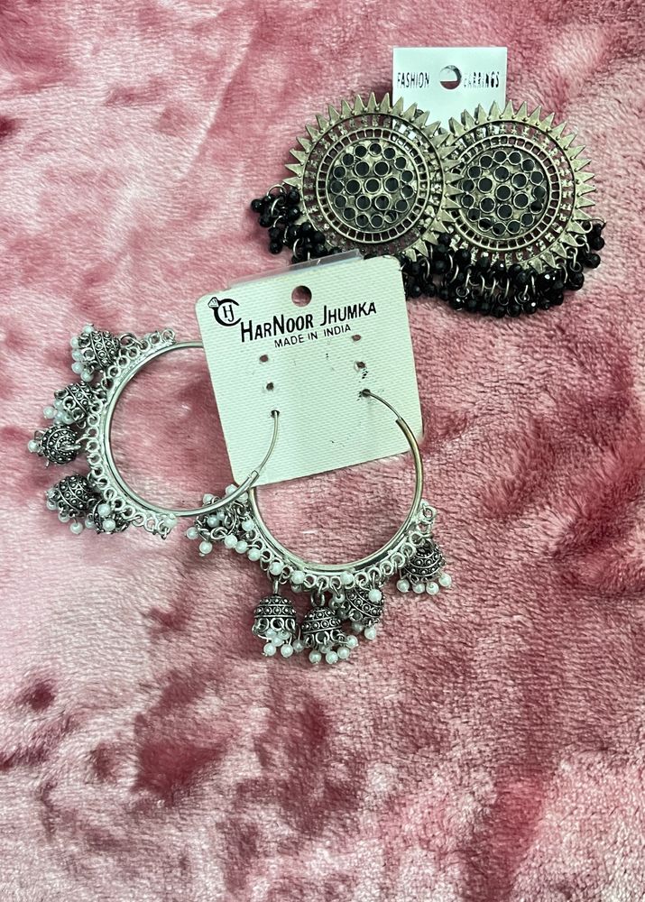 Oxidised Earrings