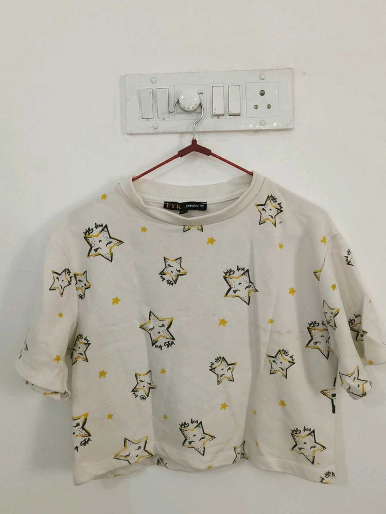 Star Print T-Shirt