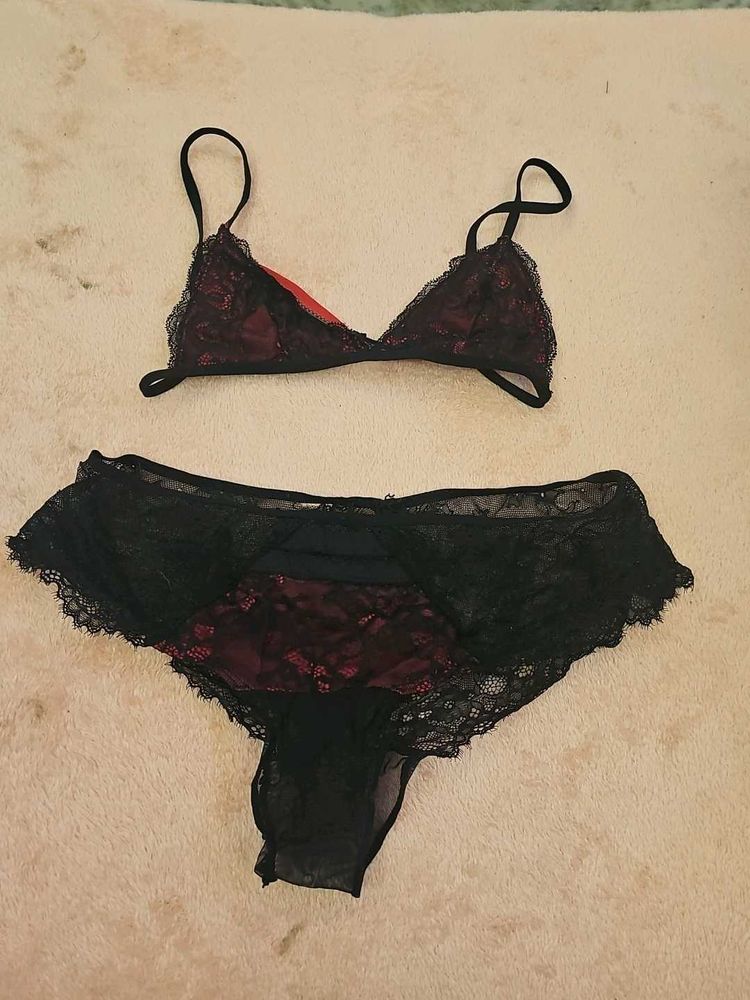Lace Lingerie Set - Bra &amp; Panty