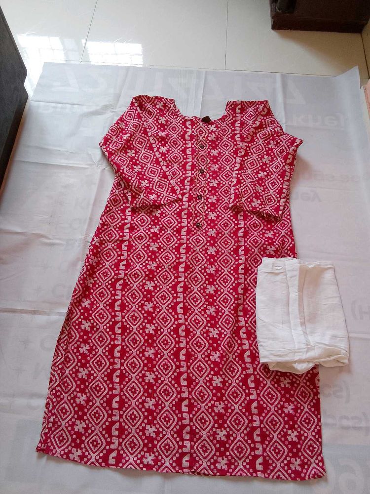 Kurti Pant Set