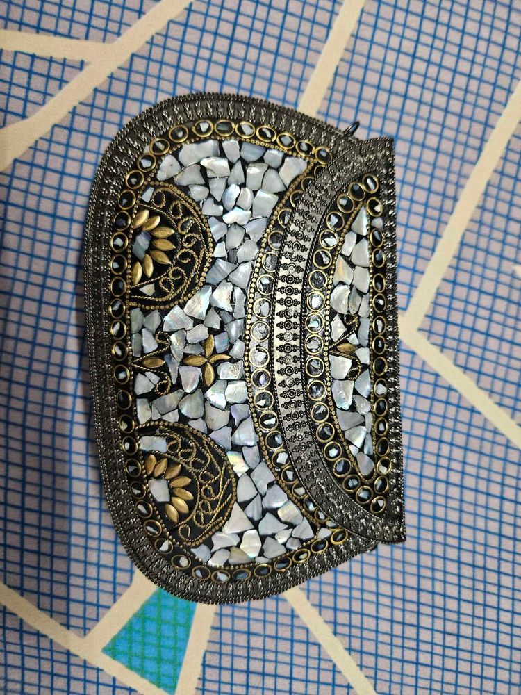 Beautiful Metallic Clutch
