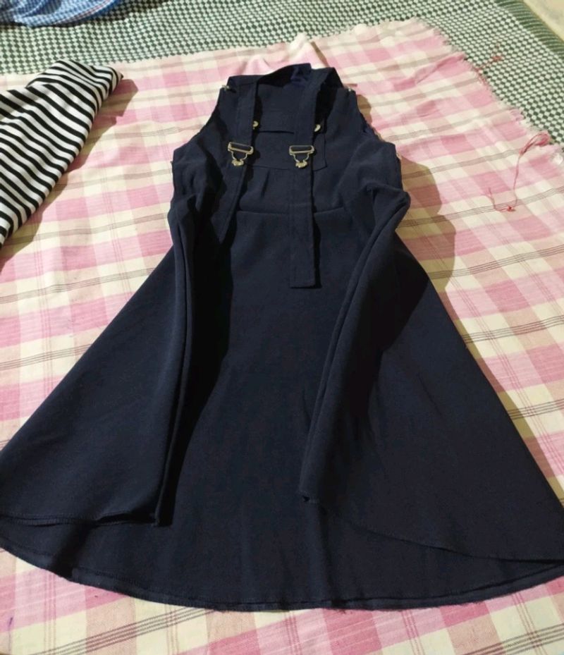 Women Black Dungree